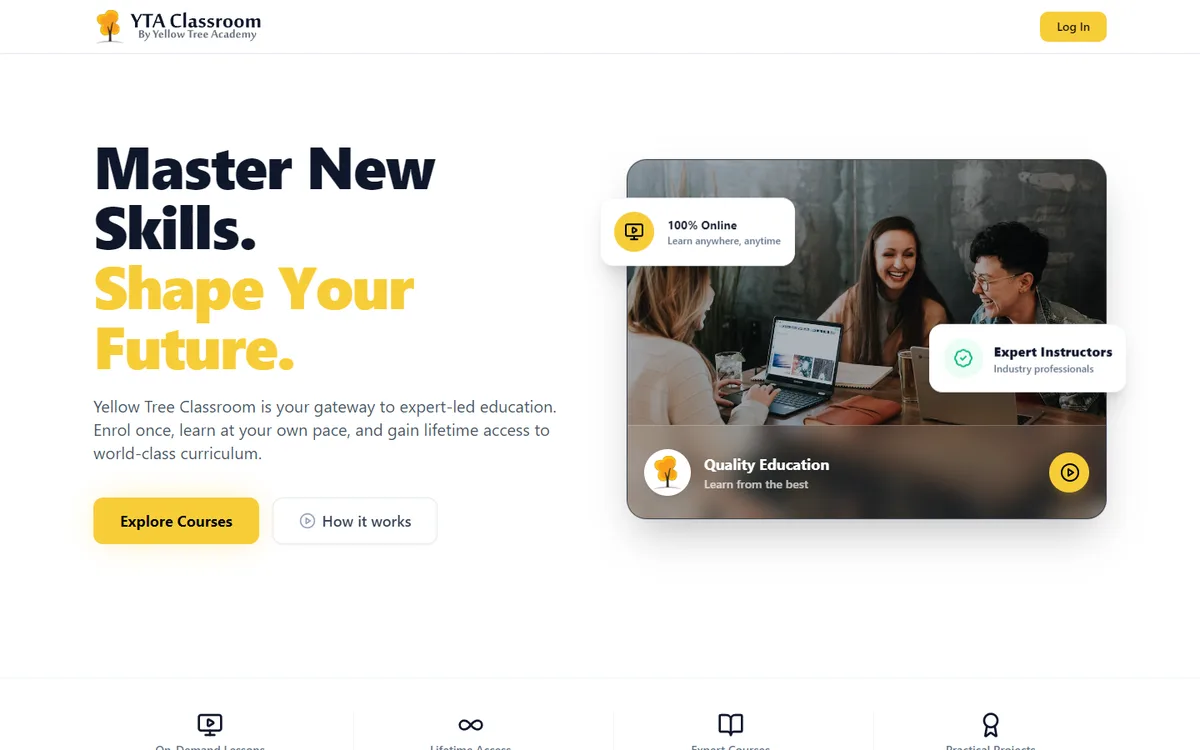 YTA Classroom website